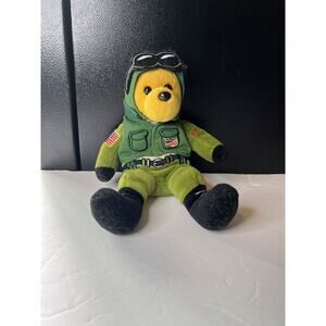 U.S. Air Force Team beans Authentic Vintage Plush Teddy Bear 8"